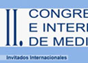 Afiche, triptico y biptico para programas del evento, II Congreso Nacional e Internacional de Medicina Critica.